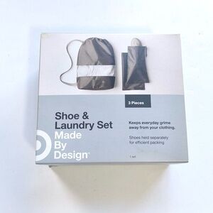 Made by Design Shoe & Laundry Set - 3 Pieces - NEW
